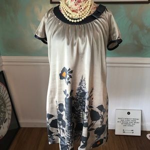BCBGMAXAZRIA Satin Feel Mini Dress Size Small